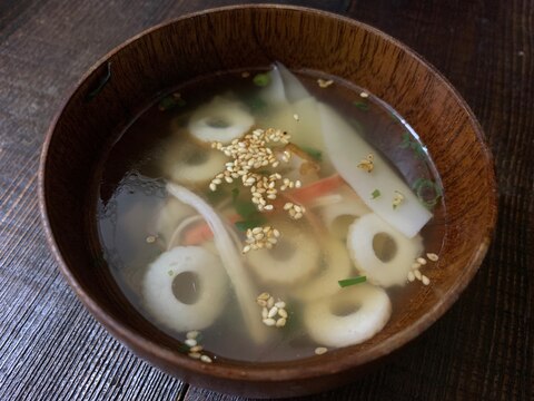 超絶簡単！餃子の皮で余りもの中華スープ！！